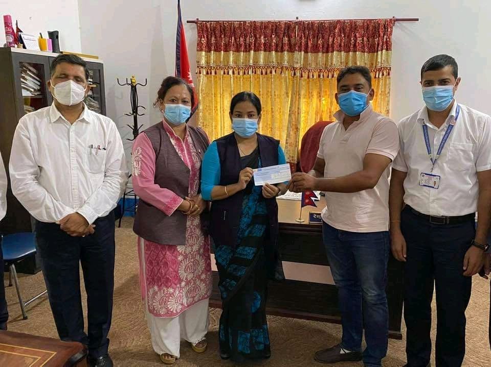 गौतम बुद्ध क्रिकेट रङ्गशाला निर्माणका लागि भरतपुर महानगरको डेढ करोड सहयोग