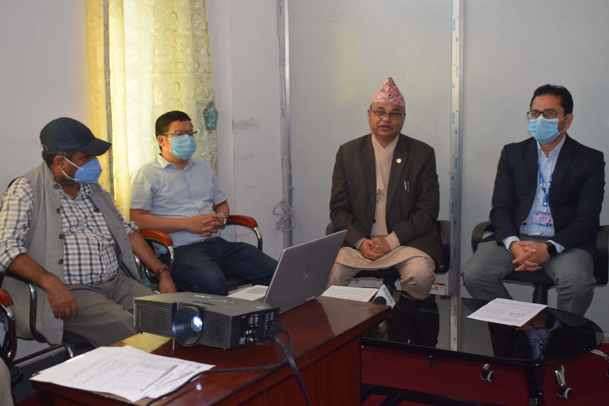 पोष्टबहादुर बोगटी सुरुङ्गमार्ग आयोजनाको कार्यालय स्थापना