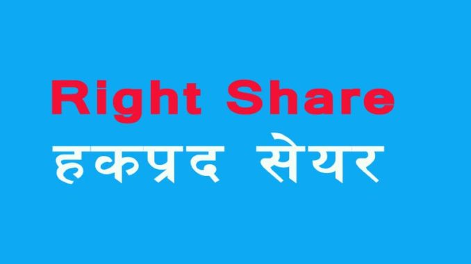 नेपाल फाइनान्सको हकप्रद शेयर निष्कासन तथा बिक्री खुला