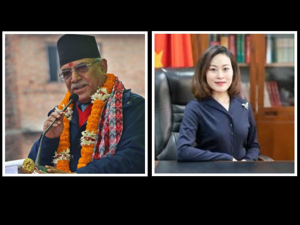 प्रचण्ड र चिनियाँ राजदूत यान्छीबीच भेटवार्ता