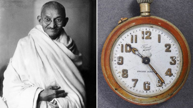 महात्मा गान्धीको घडी १२ हजार पाउन्डमा लिलामी