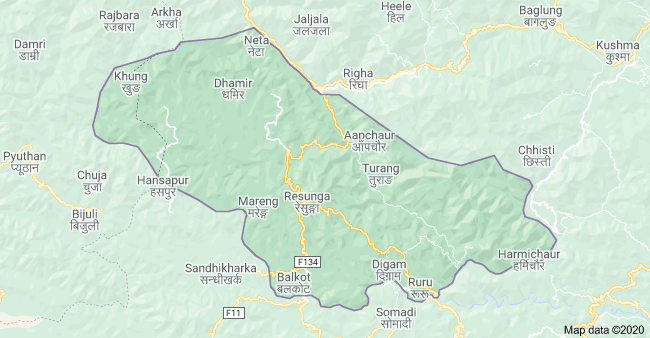 जिप दुर्घटना हुँदा गुल्मीमा पाँच जनाको मृत्यु