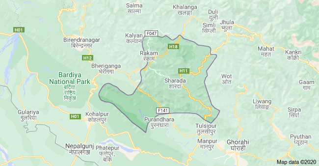 सल्यानमा जीप दुर्घटना हुँदा तीन जनाको मृत्यु