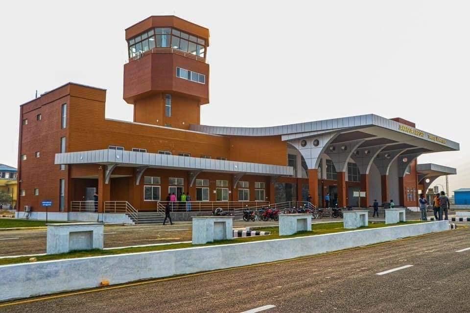 पर्यटनमन्त्रीद्वारा जनकपुरधाम विमानस्थलको नवनिर्मित कन्ट्रोल टावरको उद्घाटन