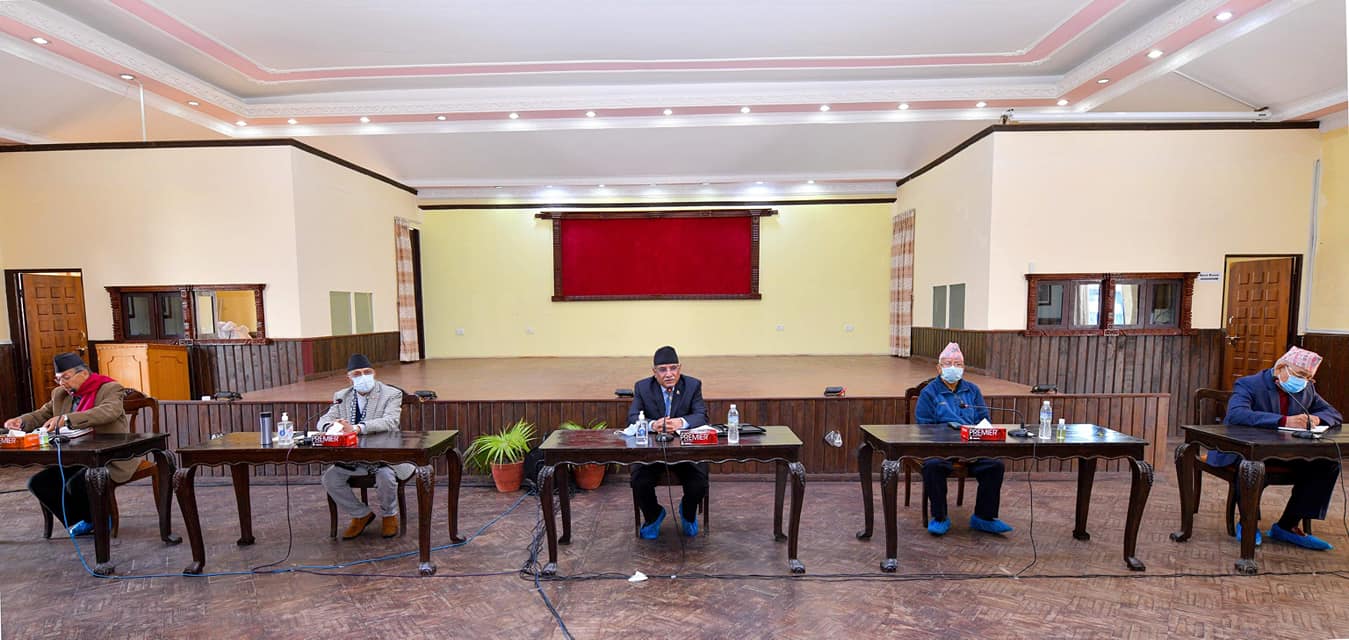नेकपाको स्थायी कमिटी बैठकमा ओली पनि सहभागी